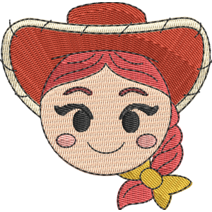 Jessie Disney Emoji Blitz Free Machine Embroidery Design