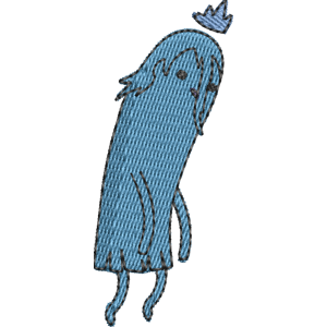 Ghost Prince Adventure Time Free Machine Embroidery Design