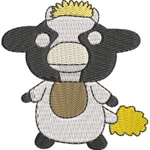 Mooey YooHoo & Friends Free Machine Embroidery Design