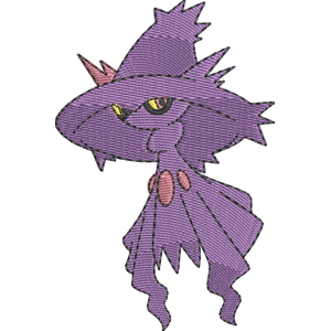 Mismagius Pokemon Free Coloring Page for Kids