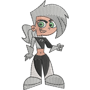 Dani Phantom Danny Phantom Free Machine Embroidery Design