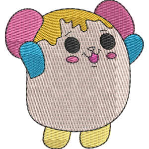 Numble the Bear Pikmi Pops Free Machine Embroidery Design