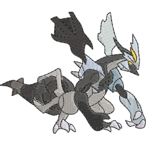 Kyurem Pokemon Free Coloring Page for Kids