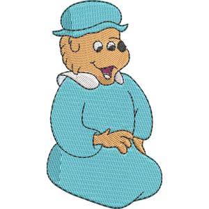 Mama Bear The Berenstain Bears Free Coloring Page for Kids