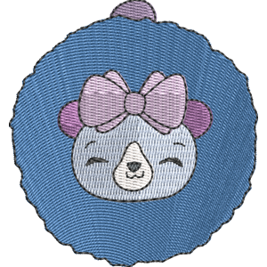 Cushoo the Bear Pikmi Pops Free Machine Embroidery Design