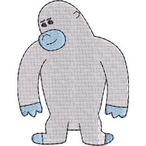 Henry the Yeti Didou Free Coloring Page for Kids
