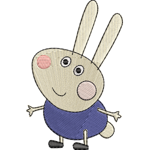 Richard Rabbit Peppa Pig Free Coloring Page for Kids