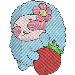 Toddle the Sloth Pikmi Pops Free Machine Embroidery Design