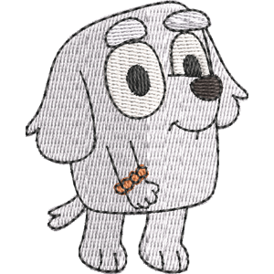 Lila's Brother Bluey Free Coloring Page for Kids