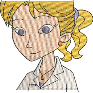 Ms. Swift Sally Bollywood Super Detective Free Machine Embroidery Design