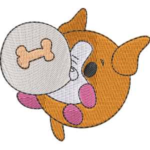 Chip the Chihuahua Pikmi Pops Free Machine Embroidery Design