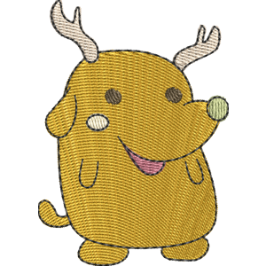 Greennosetchi Tamagotchi Free Coloring Page for Kids