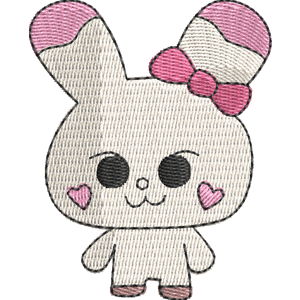 Pyonpyontchi Tamagotchi Free Machine Embroidery Design