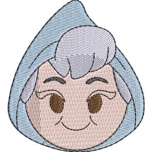 The Fairy Godmother Disney Emoji Blitz Free Machine Embroidery Design