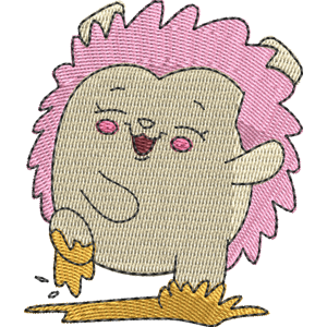 Pingle the Hedgehog Pikmi Pops Free Machine Embroidery Design