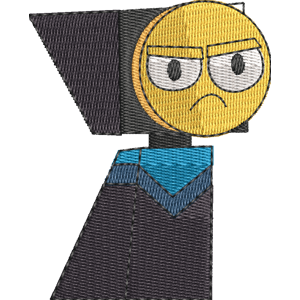 Master Frown Unikitty! Free Machine Embroidery Design