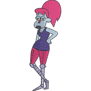 Holo-Jane OK K.O.! Let's Be Heroes Free Machine Embroidery Design