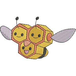 Combee Pokemon Free Coloring Page for Kids