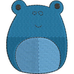 Alandy the Poison Dart Frog Squishmallows Free Machine Embroidery Design