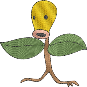 Bellsprout 1 Pokemon Free Coloring Page for Kids