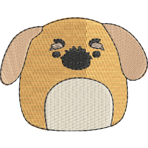 Bobzi the Pekingese Squishmallows Free Machine Embroidery Design