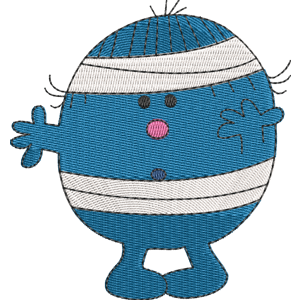 Little Miss Whoops Mr Men Free Coloring Page for Kids
