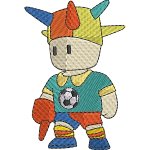 Super Fan Stumble Guys Free Machine Embroidery Design