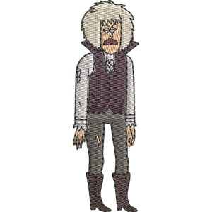 Ziggy Regular Show Free Machine Embroidery Design