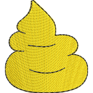 Poo Tamagotchi Free Machine Embroidery Design