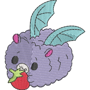 Foofle the Bat Pikmi Pops Free Machine Embroidery Design