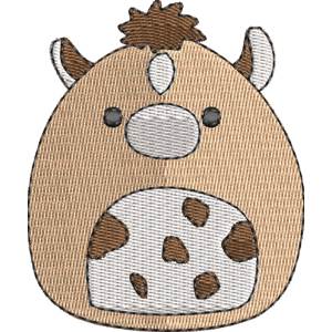 Champ the Horse Squishmallows Free Machine Embroidery Design