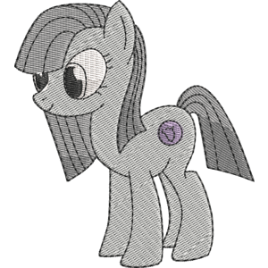 Marble Pie My Little Pony Friendship Is Magic Free Coloring Page for Kids