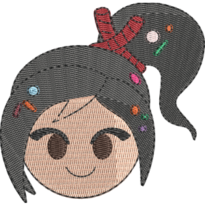 Vanellope Disney Emoji Blitz Free Machine Embroidery Design