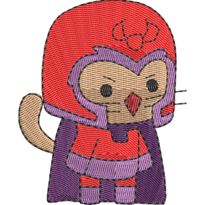 Magnet-man StrikeForce Kitty Free Machine Embroidery Design