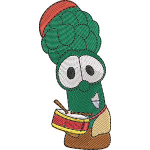 Aaron VeggieTales in the City Free Coloring Page for Kids