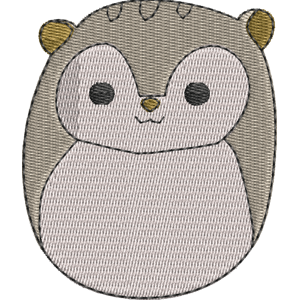 Androu the Squirrel Squishmallows Free Machine Embroidery Design