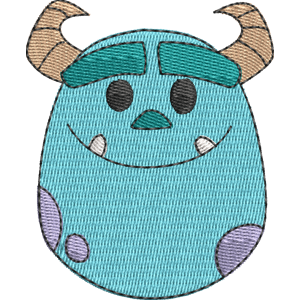 Sulley Disney Emoji Blitz Free Machine Embroidery Design