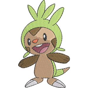 Chespin Pokemon Free Coloring Page for Kids