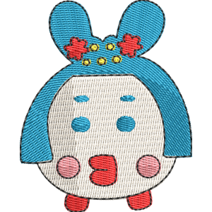 Ura Young Marotchi Tamagotchi Free Machine Embroidery Design