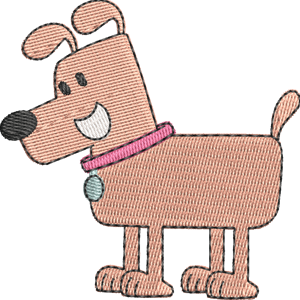 Sprinkles the Dog Wow! Wow! Wubbzy! Free Machine Embroidery Design