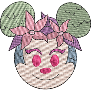 Mermaid Minnie Disney Emoji Blitz Free Coloring Page for Kids