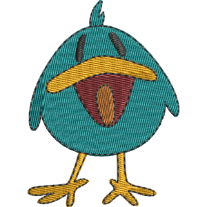 Baby Bird Pocoyo Free Machine Embroidery Design