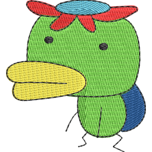 Kawatarotchi Tamagotchi Free Coloring Page for Kids