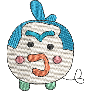 Samuraitchi Tamagotchi Free Coloring Page for Kids