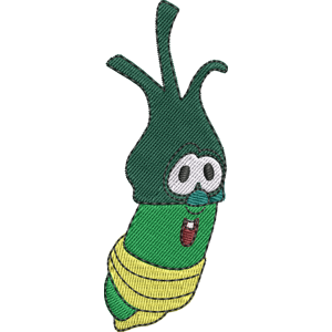 Italian Scallion VeggieTales in the City Free Coloring Page for Kids