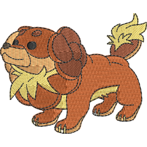 Dachsbun Pokemon Free Machine Embroidery Design