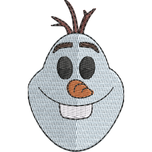 Olaf Disney Emoji Blitz Free Machine Embroidery Design