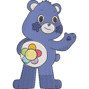 Harmony Bear Free Coloring Page for Kids