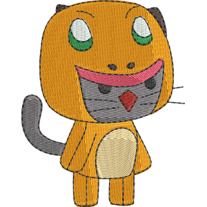 Fire StrikeForce Kitty Free Machine Embroidery Design