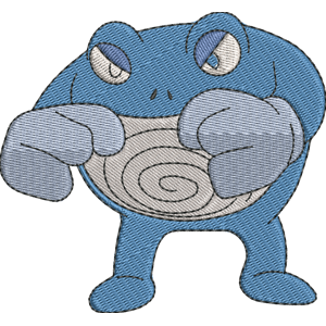 Poliwrath 1 Pokemon Free Coloring Page for Kids
